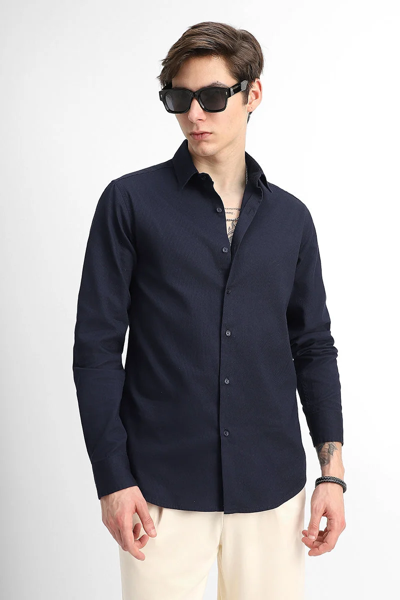سنيتش 100% Cotton Slim Fit Shirt